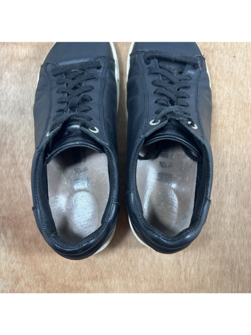 Birkenstock Bend Low Black Leather Sneakers Women Size EU 40/ US 9 - Picture 8 of 9